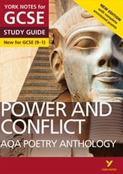 Buy AQA Poetry Anthology Power and Conflict York Notes GCSE - for 2026, 2027 exams