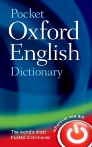 Buy Pocket Oxford English Dictionary