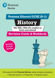 Buy Pearson REVISE Edexcel GCSE History The USA, 1954-75 conflict at home and abroad Revision Guide and