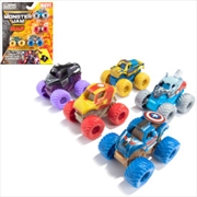 Buy Monster Jam Mini Jams Marvel 5 pack