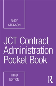 Buy JCT Contract Administration Pocket Book