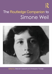 Buy The Routledge Companion to Simone Weil