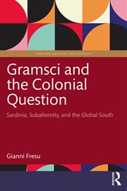 Buy Gramsci and the Colonial Question