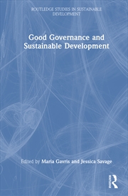 Buy Good Governance and Sustainable Development