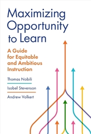 Buy Maximizing Opportunity To Learn