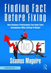 Buy Finding Fact Before Fixing