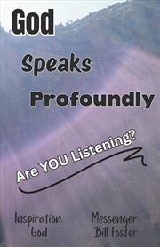 Buy God Speaks Profoundly, Are You