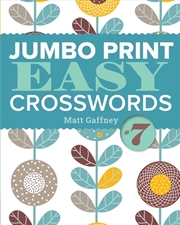 Buy Jumbo Print Easy Crosswords #7