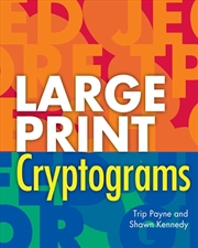 Buy Large Print Cryptograms