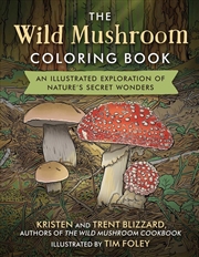 Buy The Wild Mushroom Coloring Boo