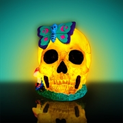 Buy Table Lamp Skull Garden