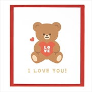 Buy Artbox - Heart Bear Big Card