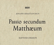 Buy Bach: Matthaus-Passion