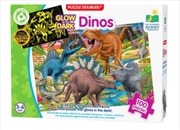 Buy Puzzle Doubles - Glow In The Dark - Dinos