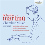 Buy Martinu: Chamber Works (1937-1945)