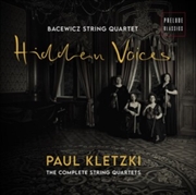 Buy Hidden Voices - Paul Kletzski: The Complete String Quartets