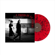 Buy Pound Of Feathers - Red With Black Spatter Vinyl