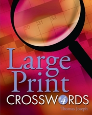 Buy Large Print Crosswords #4