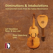 Buy Diminutions & Intabulations