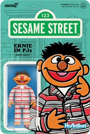 Buy Super7 - Sesame Street - ReAction Figures Wv6 - Ernie (PJs)