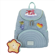 Buy Loungefly Care Bears - Care Bears x Sesame Street Denim Mini Backpack