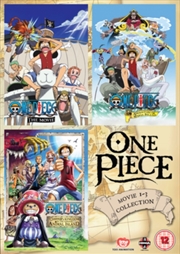 Buy One Piece Movie Collection 1 (Films 1 to 3) (REGION 2)
