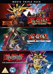 Buy Yu-Gi-Oh (Movies) The Movie / Bonds Beyond Time / Dark Side of Dimensions (REGION 2)