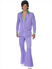 Buy 70's Lavender Suit - Size L