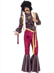 Buy 70's Psychedelic Rocker Costume - Size Xl