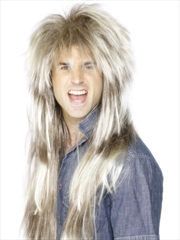 Buy 80's Mega Mullet Wig, Adult
