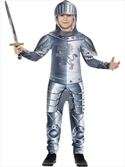 Buy Armoured Knight Deluxe Costume - Size L