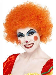Buy Crazy Clown Wig, Adult