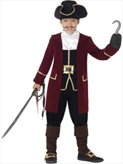 Buy Deluxe Pirate Captain Costume - Size M