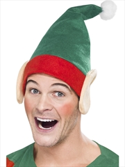 Buy Elf Hat With Ears, Adult