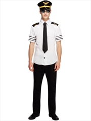 Buy Fever Mile High Pilot Costume - Size M