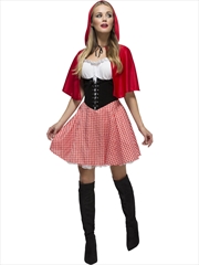 Buy Fever Red Riding Hood Costume With Corset - Size M