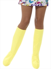 Buy Go-Go Boot Covers Yellow, Adult