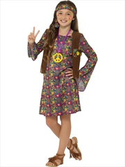 Buy Hippie Girl Costume - Size M