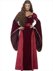Buy Medieval Queen Deluxe Costume - Size L