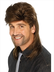 Buy Mullet Wig, Adult