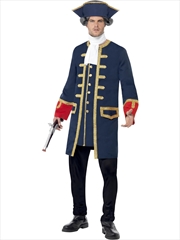 Buy Pirate Commander Costume - Size M