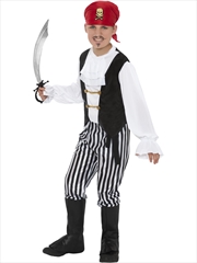 Buy Pirate Costume - Size M