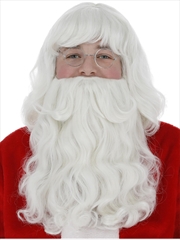 Buy Santa Wig And Beard Set, Adult