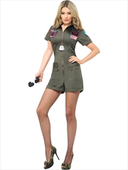Buy Top Gun Aviator Costume - Size M