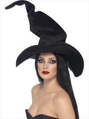 Buy Twisted Witch Hat, Deluxe - Adult