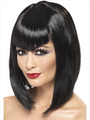 Buy Vamp Wig, Black - Adult