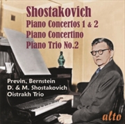 Buy Shostakovich Piano Concs 1 & 2 / Concertino / Pno Trio 2