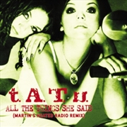 Buy All The Things She Said