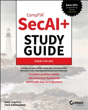 Buy CompTIA SecAI+ Study Guide : Exam CY0-001