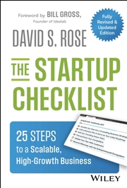 Buy The Startup Checklist : 25 Steps to a Scalable, High-Growth Business